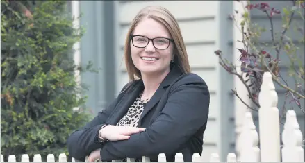  ??  ?? COMMUNITY FOCUS: Stawell’s Lauren Dempsey wants to better her community by becoming a Northern Grampians Shire councillor. Ms Dempsey will stand for election in October. Picture: PAUL CARRACHER