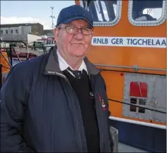  ?? PHOTO: MICHAEL KELLY ?? Arklow RNLI Lifeboat DLA Jimmy Myler.