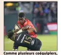  ?? (Photo Luc Boutria) ?? Comme plusieurs coéquipier­s, Tuisova sera en vacances samedi pour la réception d’Oyonnax.