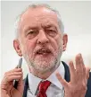  ??  ?? Jeremy Corbyn says British military advisers to the Saudis are ‘‘directing’’ the conflict in Yemen.