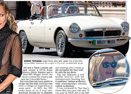 Mossy’s Green Belter... two of Britain’s favourite vintage models go ...