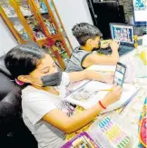  ?? / GERARDO AGUIRRE ?? Continua la educación virtual confinados en su hogar.