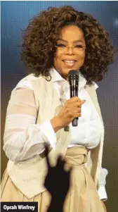  ?? GETTY IMAGES ?? Oprah Winfrey
