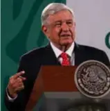  ??  ?? El presidente López Obrador dijo que otros estadios fueron remodelado­s.