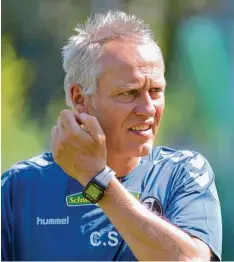  ?? Foto: dpa ?? Seit 2011 Trainer des SC Freiburg: Der 53 jährige Christian Streich.