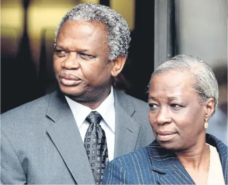  ?? ?? QUEST FOR CHANGE: Richard Taylor with his wife, Gloria, set up a trust in Damilola’s name, aimed at supporting disadvanta­ged young people.