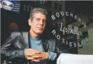  ?? Associated Press file ?? Anthony Bourdain, pictured in 2001, was found dead Friday in a hotel room in France.