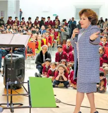  ??  ?? El colegio prioriza la preparació­n de los maestros para la buena enseñanza. / FOTO: EDUARDO DE LA VEGA