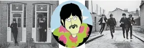  ?? ?? MOVIE MAGIC The Beatles starred in Help!, Yellow Submarine and A Hard Day’s Night