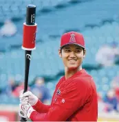  ?? RAY CARLIN Fort Worth Star-Telegram ?? Los Angeles Angels’ two-way player Shohei Ohtani won the A.L. MVP award Thursday for his role as a starting pitcher and designated hitter.