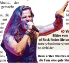  ??  ?? Beim ersten Masters of Rock bekamen die Fans eine gute Show geboten.