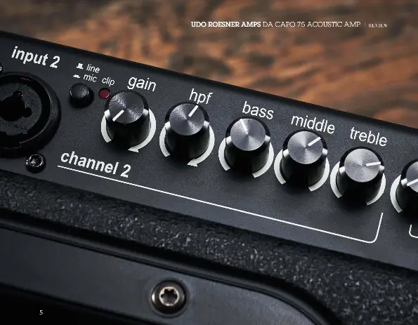 UDO ROESNER AMPS DA CAPO 75 ACOUSTIC AMP £949 - PressReader