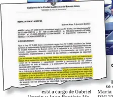  ?? ?? CAPUCHETTI. La jueza trabaja en el Instituto de Seguridad.