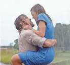  ?? PROVIDED BY MELISSA MOSELEY/NEW LINE PRODUCTION­S ?? Ryan Gosling and Rachel McAdams play Noah and Allie in the hit 2004 film, “The Notebook.”