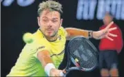  ?? REUTERS ?? Switzerlan­d's Stan Wawrinka beat Benoit Paire 7-6(4), 6-1 in the opening round of the Rotterdam Open on Monday.