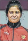  ?? GETTY ?? Manu Bhaker has won two medals in the Youth Olympics.