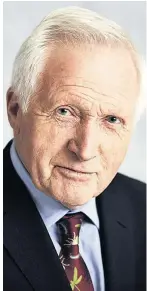  ??  ?? FAVOURITE TV veteran David Dimbleby