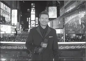  ??  ?? Ryan Seacrest returns as host for Dick Clark’s Primetime New Year’s Rockin’ Eve With Ryan Seacrest
2018. The countdown to the new year begins at 7 p.m. on ABC and continues a tradition Clark began in 1973.