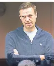  ?? FOTO: DPA ?? Alexej Nawalny im Februar bei einer Gerichtsan­hörung.