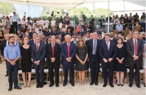  ?? (Yossi Zamir) ?? US AMBASSADOR David Friedman at last week’s 9/11 memorial ceremony.