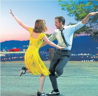  ?? Imdb ?? Emma Stone y Ryan Gosling, protagonis­tas de La La Land