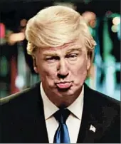  ?? NBC.COM ?? Alec Baldwin’s impression of Donald Trump.