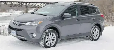  ?? ZACK SPENCER/FOR PNG photos ?? Toyota outfitted its RAV4 with much improved styling and a new transmissi­on for 2013.