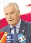  ??  ?? European Union chief Brexit negotiator Michel Barnier