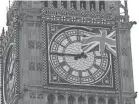  ?? JUSTIN TALLIS/AFP/GETTY IMAGES ?? British landmarks such as Big Ben appear in the video for “Me.”