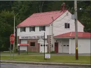  ?? H John Voorhees III / Hearst Connecticu­t Media ?? The Gaylordsvi­lle Volunteer Fire Department in New Milford, photograph­ed on Tuesday.