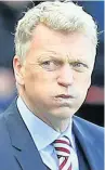  ??  ?? DISMISSED David Moyes