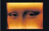  ??  ?? Imagen digital de los ojos de la Gioconda de Leonardo Da Vinci