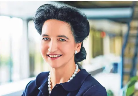  ?? FOTO: HSBC ?? Carola von Schmettow kehrt der HSBC Bank Deutschlan­d nach 20 Jahren im Vorstand nun den Rücken.