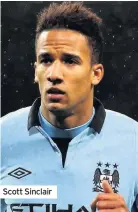  ??  ?? Scott Sinclair