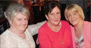  ??  ?? Marie Toner, Martina Grant and Frances Nulty.