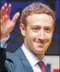  ?? AP FILE ?? Mark Zuckerberg