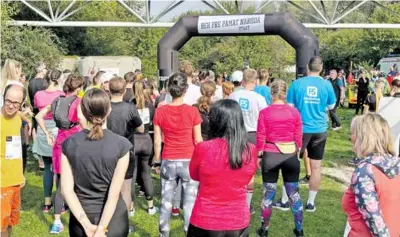  ?? ?? Beh pre mapäť národa organizuje Občianske združenie Post Bellum.
FOTO: Tipsport