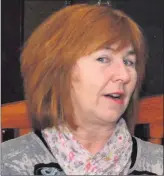  ??  ?? Geraldine Brennan of the Laundry Basket, Tubbercurr­y, who suffered an assault trying to break up a fight involving two women.