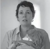  ?? NETFLIX ?? Olivia Colman as Leda in “The Lost Daughter,” from director Maggie Gyllenhaal.