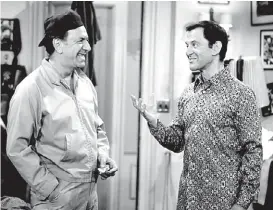  ??  ?? Walter Matthau y Jack Lemmon en la serie cómica.