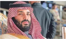  ?? FOTO: DPA ?? Kronprinz Mohammed bin Salman bin Abdulasis al Saud (35).