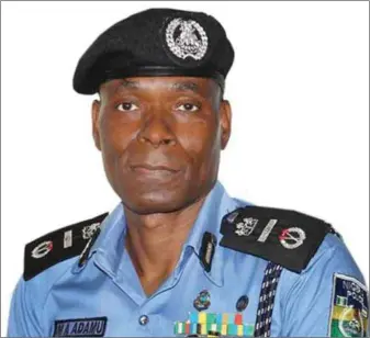  ??  ?? Inspector General of Police, Mohammed Abubakar Adamu