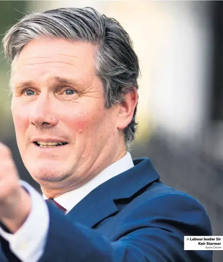  ?? Aaron Chown ?? > Labour leader Sir Keir Starmer