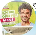  ??  ?? Wursch tl undReserve- Tarzan: Julian Sch mid, der neue grüne Basis- Favorit für die Nationalra­tswah l.