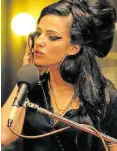 ?? —FOCUS FEATURES ?? Marisa Abela as Amy Winehouse in “Back to Black”