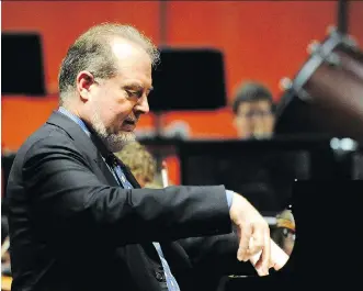  ??  ?? Pianist Garrick Ohlsson is a featured performer at the 2018 Honens Internatio­nal Piano Competitio­n and Festival.