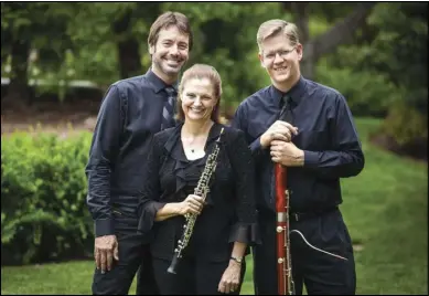  ??  ?? The Sundance Trio will present a free concert on May 21 in Springvill­e.