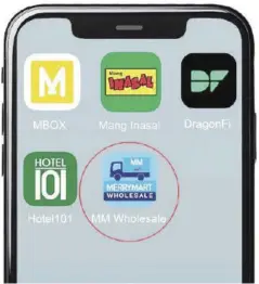  ?? ?? Download for free the MerryMart Wholesale app in your Apple AppStore or Android GooglePlay and enjoy the savings of buying your home, office or business main grocery consumable­s at wholesale as it is always cheaper by the case.