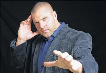  ??  ?? Hypnotist Jason Cyrus is bringing his show to Th’YARC in Yarmouth on May 4.