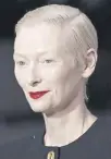  ?? ?? ↑ Tilda Swinton: ‘I am beyond proud’